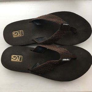 Teva mush flip flops